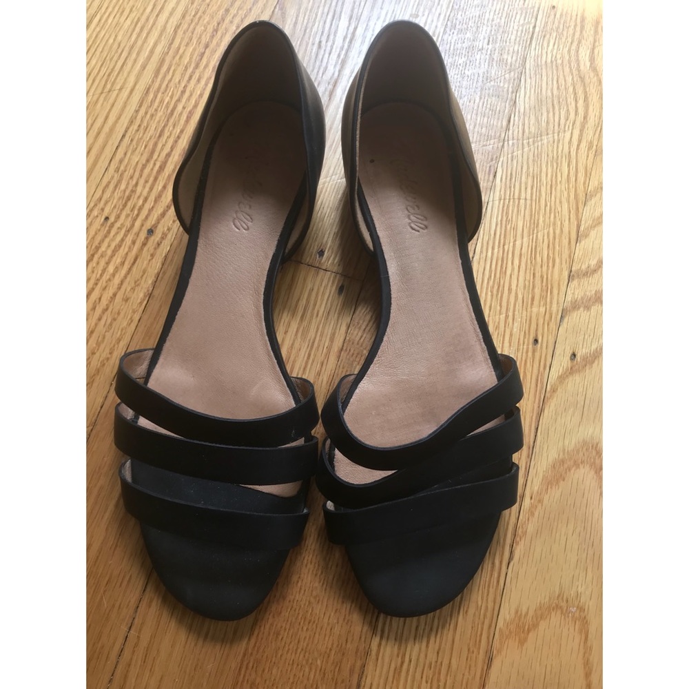 Madewell Leila Triple Strap Sandal Sz 8.5